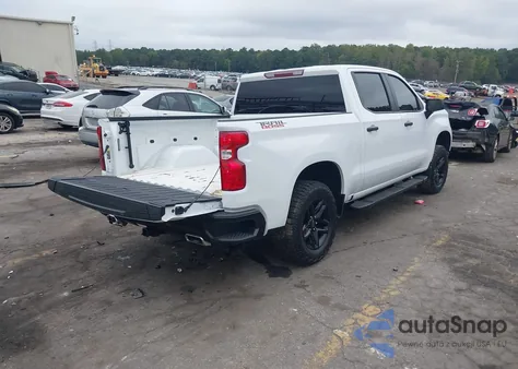 2024 Chevrolet Silverado 1500 4Wd Short Bed Custom Trail Boss z USA, uszkodzony, nr VIN 3GCUDCED5RG378262